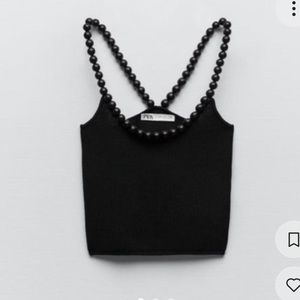 NWOT Zara knit crop top!!